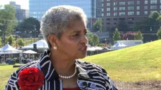 Former Atlanta mayor, Shirley Franklin on The National Center for Civil and Human Rights