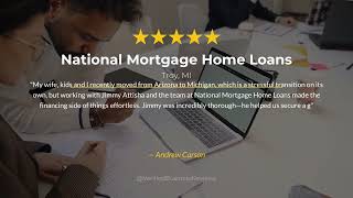 Andrew Carson reviews National Mortgage Home Loans — Best home loans Troy MI | 5★
