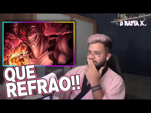 QUE REFRÃO!! 7 MINUTOZ - SUKUNA ft. BASARA! - RAFFA REACT