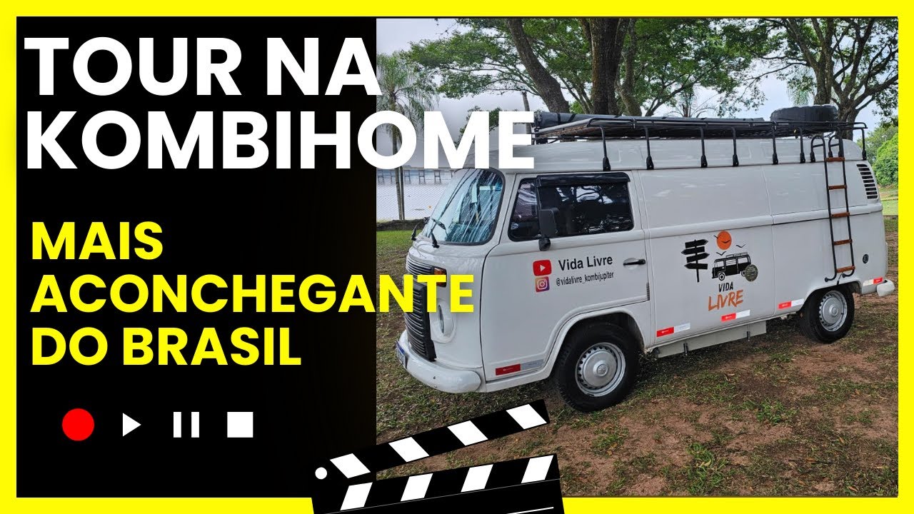 TOUR NA KOMBIHOME MAIS ACONCHEGANTE DO BRASIL | TOUR MOTORHOME