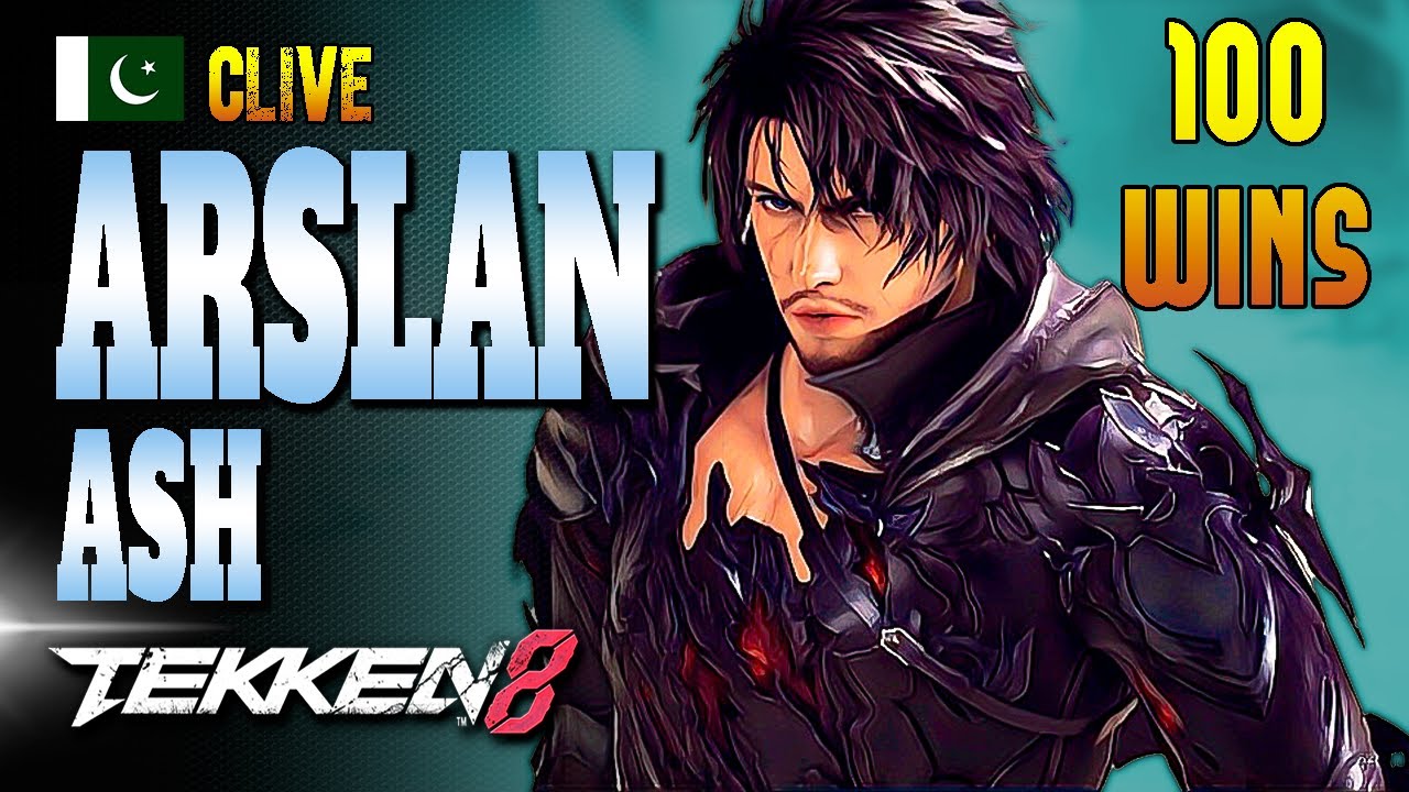 ARSLAN ASH (Clive) ➤ 100 Wins - Pro Player - Top Player - Tekken 8 - Ranked Match