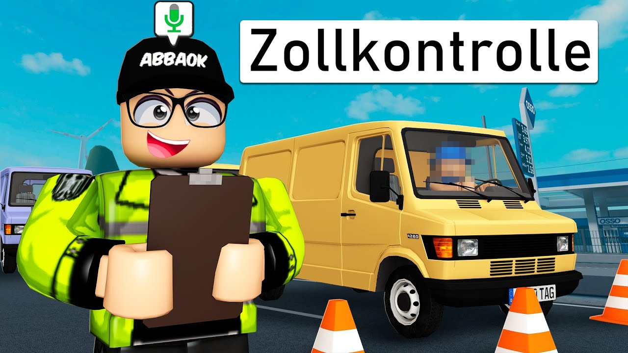 Zollkontrolle mit Voice Chat geht schief 🥵 (Roblox)