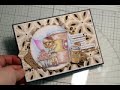 The Paper Shelter Pixie Caramel Macchiato - Geburtstagskarte mit Digistempel
