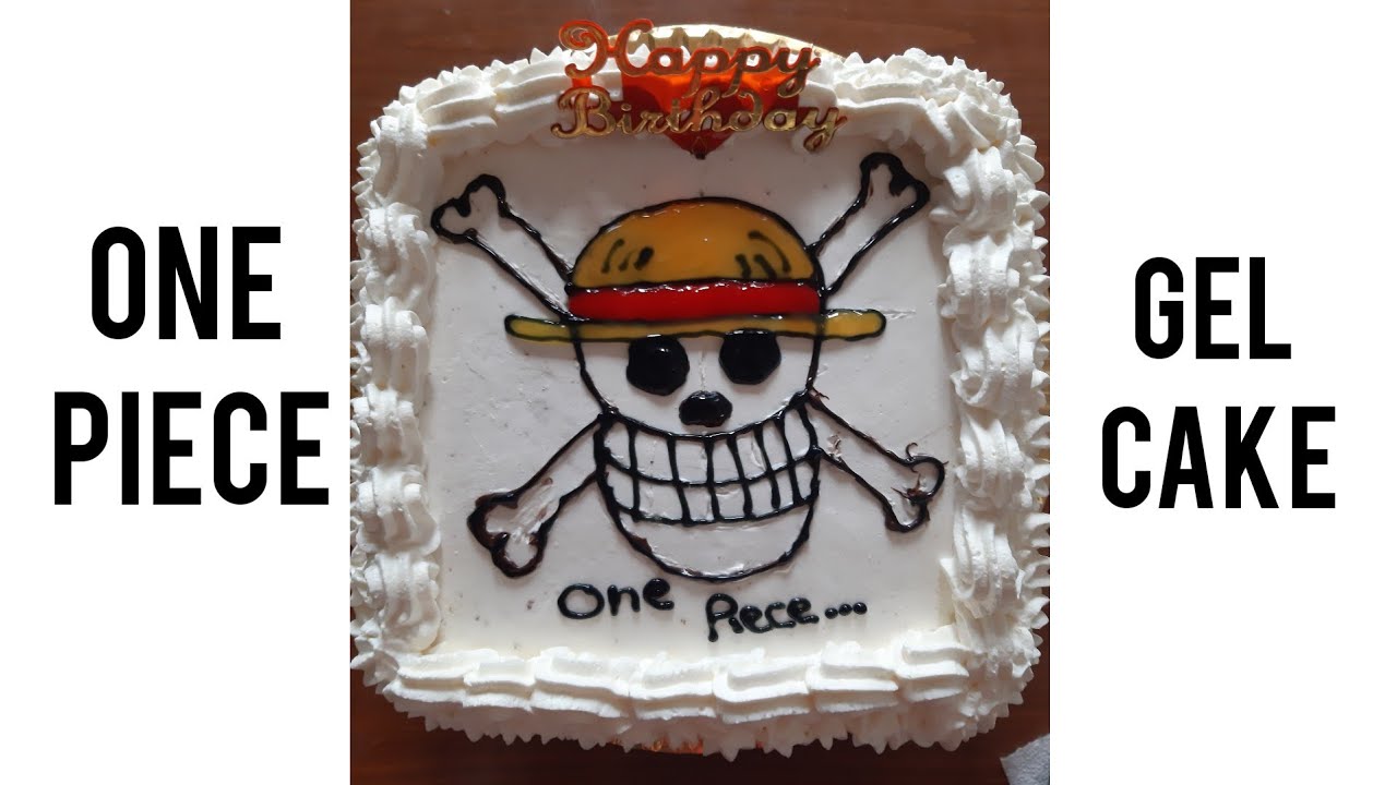 How To Make One Piece Cake L One Piece Cartoon Cake L Cook With Nav Youtube