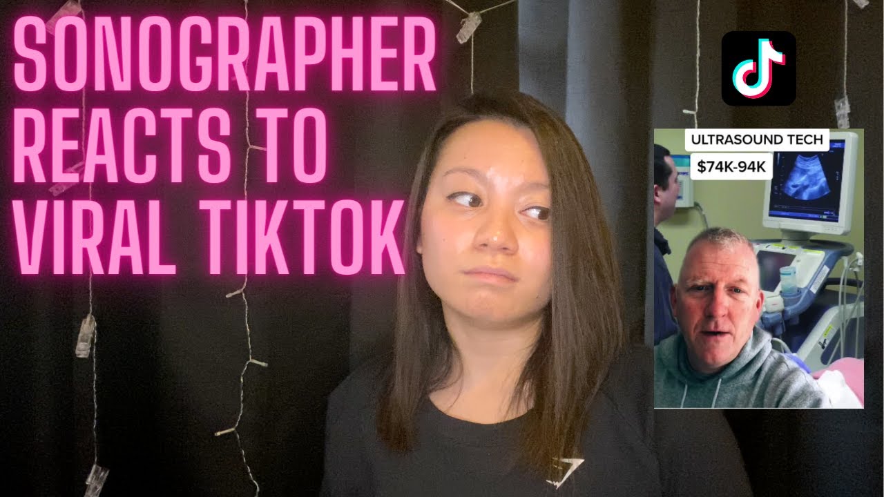 Sonographer reacts to VIRAL ultrasound tech TikTok video