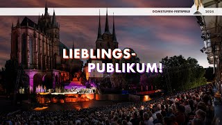 Spektakuläres open-air-theater: domstufen-festspiele 7 Danke! | domstufen-festspiele in erfurt 2024 | theater erfurt