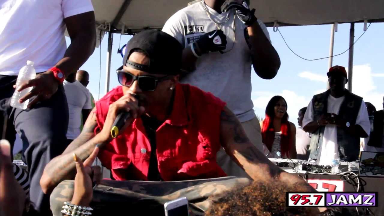 August Alsina Live 95.7 Jamz Car & Bike Show 2013