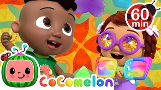 Color Kaleidescope SO MANY COLORS WOW | CoComelon | Cartoons for Kids - Explore With Me! by Moonbug Kids - Explore With Me! 1,381 views 8 days ago 59 minutes