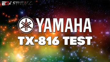 Yamaha TX816 - Testing four layers