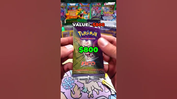 I OPENED AN $800 NEO DESTINY POKÉMON PACK 🤯🔥 #pokemoncards #pokemon #pokemoncommunity