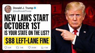 New Laws Start October 1st — Is Your State on the List