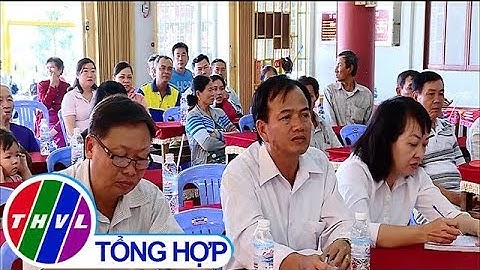 Ông Lê Quang Trung tiếp xúc cử tri huyện Bình Tân