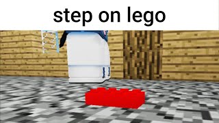 what happened if you step on lego (short roblox animation)