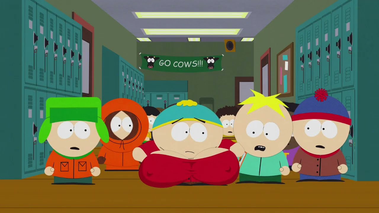 Cartman with implants