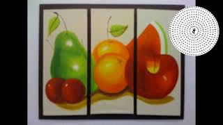 Nature Morte De Fruits Peints À Lhuile Pour Salle À Manger