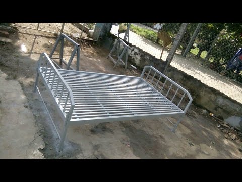 Video cách làm giường sắt đơn giản như hình - youtube
