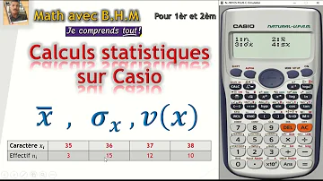 Comment utiliser calculatrice Casio pour statistique ?