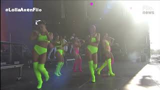 Thalia ft Lali "lindo pero bruto" en vivo