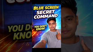 👉 Blue Screen Error Fix Without Software 💻 Hidden CMD Trick 🔥 | Blue Fix Command 2026 #bsod #windows