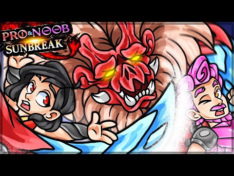 GOSS HARAG IS INSANE NOW - Pro and Noob VS Monster Hunter Rise Sunbreak!