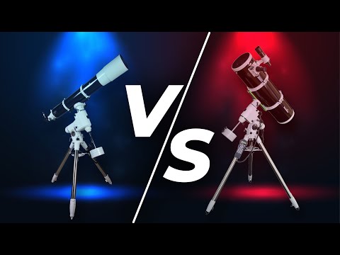 Video: ¿Son mejores los telescopios reflectores que los refractores?