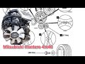 Mitsubishi montero 2.8cc Diesel engine timing top full pump and engine 4m41 #mitsubishi #mecanicadi