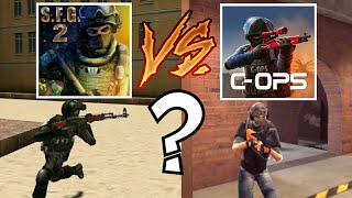 Special Forces Group 2[SFG2] VS Critical Ops[C-Ops] (Comparison)
