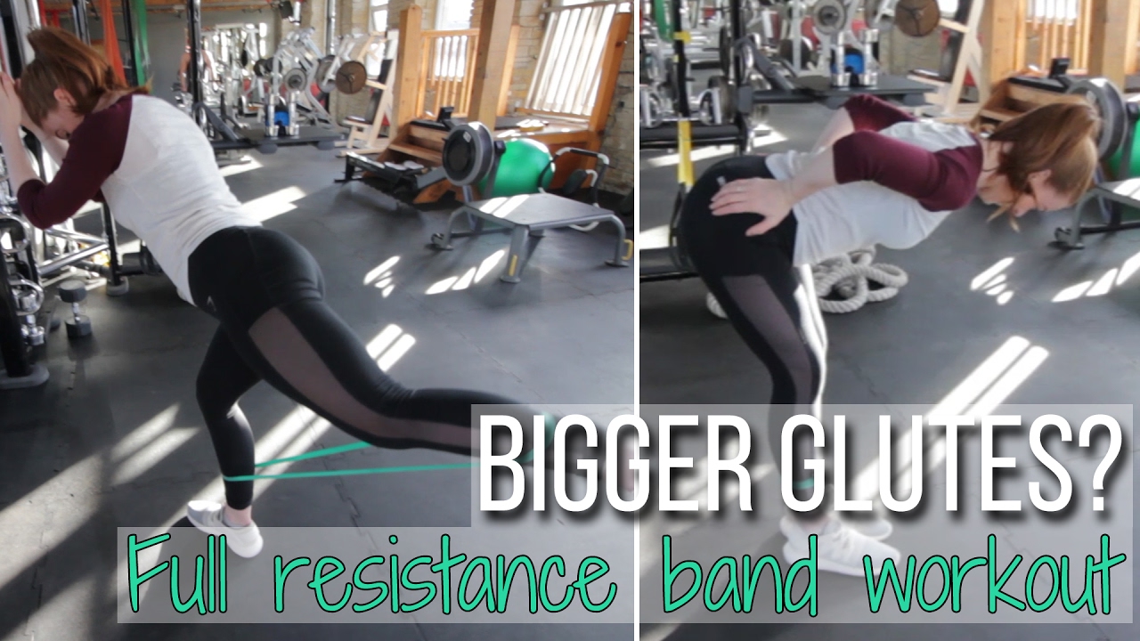 5 Day Resistance Band Workout For Bigger Glutes for Build Muscle