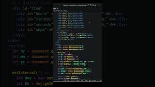 How to Create a Real-Time Digital Clock with HTML and CSS: A Step-by-Step Guide #html5 #css3