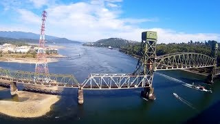 Trains and Tides 24hr Time Lapse