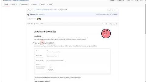 Contentment for Umbraco - Icon Picker editor