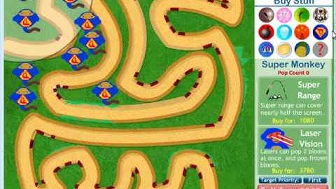 using Cheat Engine 5.6.1 on Bloons Tower Defences JUST 4 FUN :D