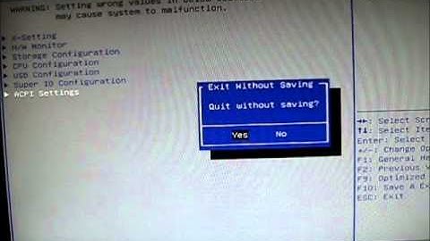 Zotac H67-ITX WiFi - BIOS.wmv