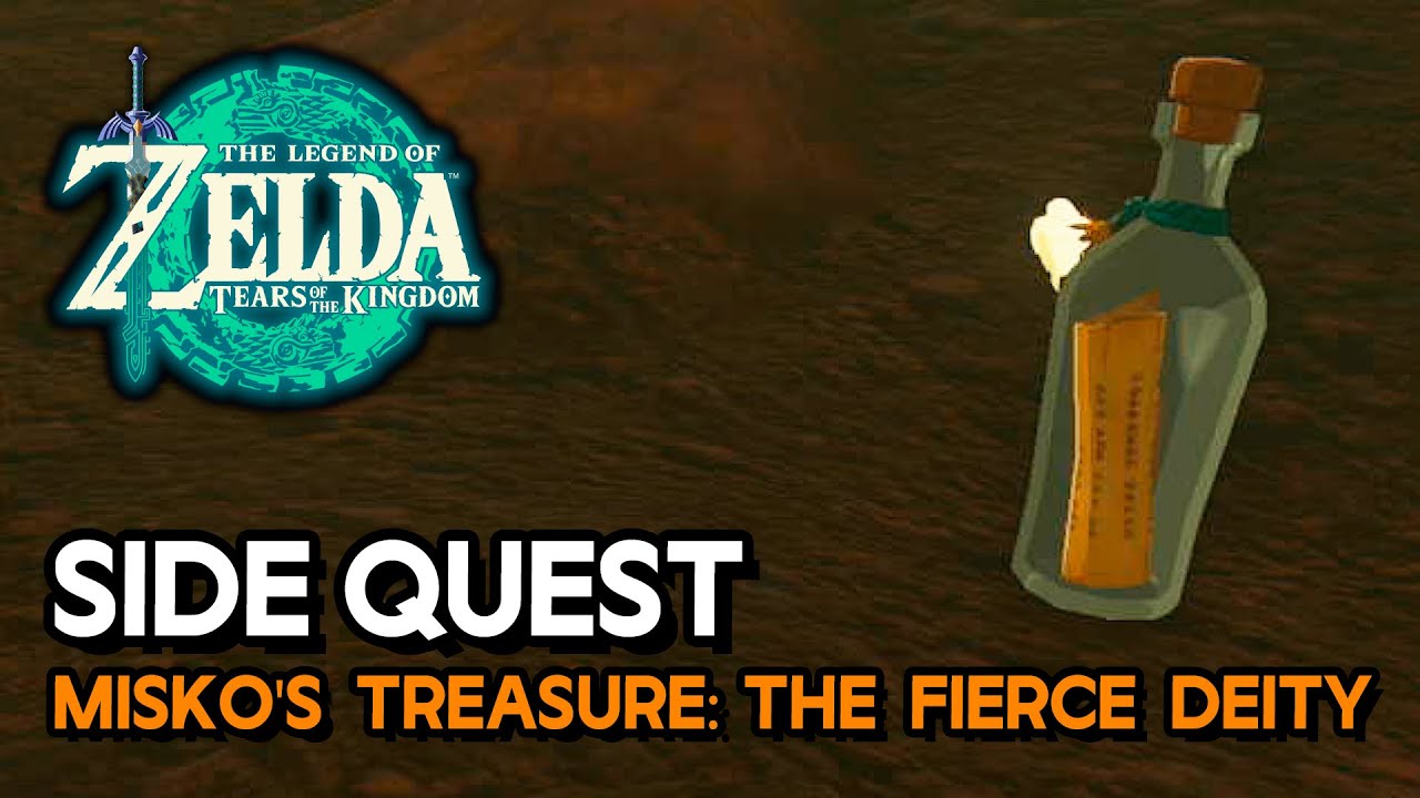 Zelda Tears Of The Kingdom Misko's Treasure The Fierce Deity (Side Quest Guide) YouTube