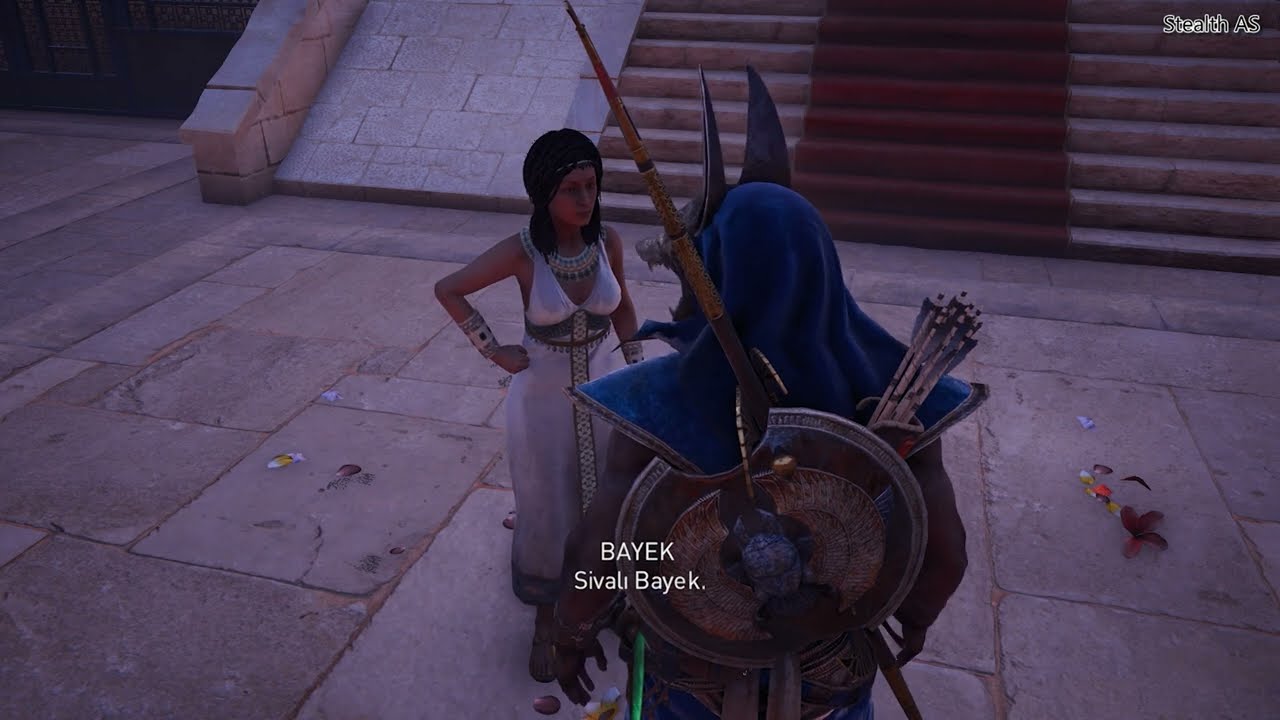 Assassin's Creed Origins The Curse of the Pharaohs DLC: The Thebian Triad - Side Quest 
