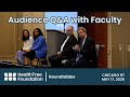 Audience Q&A with Faculty | Chicago RT #myeloma