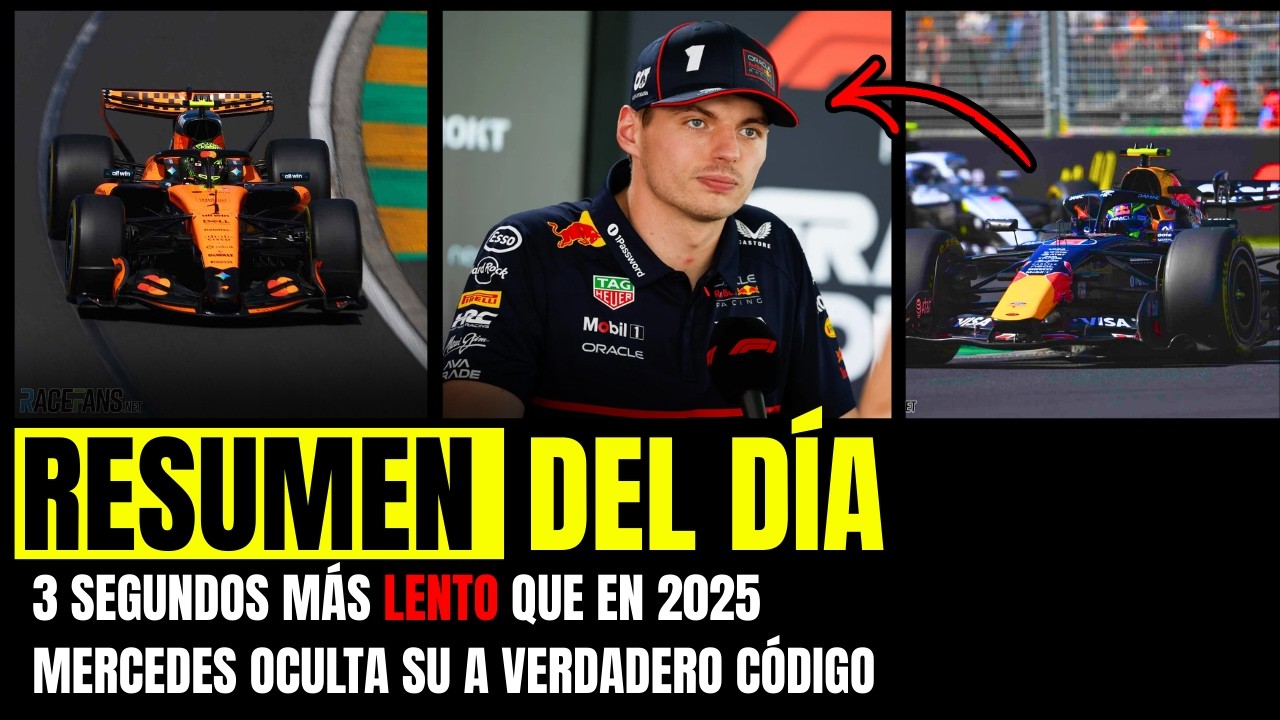 ⚡ Verstappen desafía a la F1 y la telemetría expone la vergüenza de la nueva generación