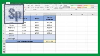 Excel  Sumar y restar horas, minutos y segundos en Excel