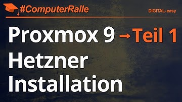 Installing Proxmox VE 9 on Hetzner Server - PVE9 Install on Debian 13 Trixie