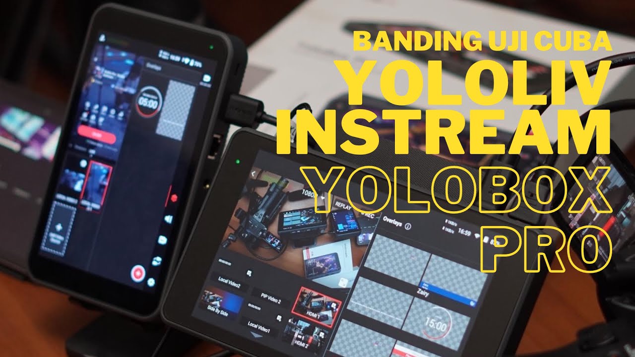 Yolo Instream Yololiv Instream vs Yolobox Pro. - YouTube