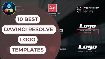 10 Best DaVinci Resolve Logo Templates 2022