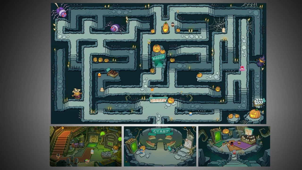 Box Critters Halloween 2020 Part 2 Maze Live 4K 60fps