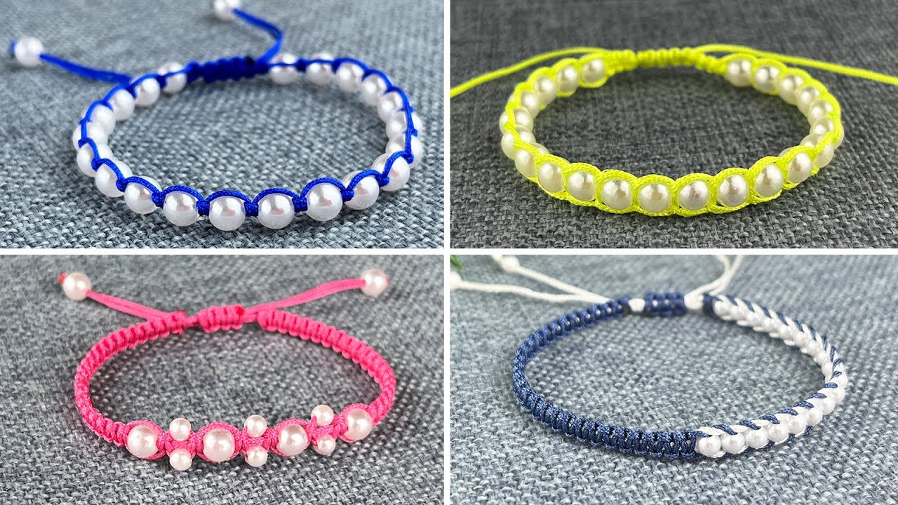 How To Make Beaded Alphabet Name Bracelets - Seeing Dandy Blog