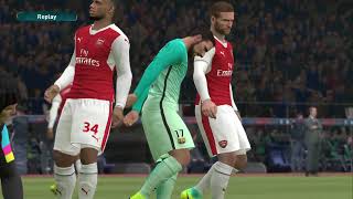 Barcelona vs Aresenal PES 2017 Football Gameplay #PES #Efootball #PES2017 #PEsFootball #FC26