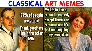 Hilarious Classical Art Memes That Deserve A Museum Of Their Own || video compilation #164