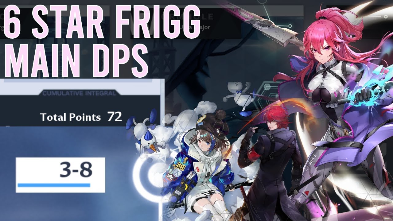 Ursa Major Wormhole 3-8 Challenge FRIGG MAIN DPS 6 stars | Tower of Fantasy