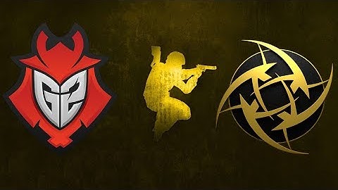 CS:GO - G2 vs NiP - ECS Season 5 Europe - Map 1 Mirage