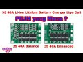Simple electronic modul BMS 3S 40A Lithium 18650 Battery Charger Lipo Cell