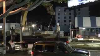 Nighttime Subway Utility Relocation Work at Wilshire and Fairfax - Dec 9 & 10, 2014