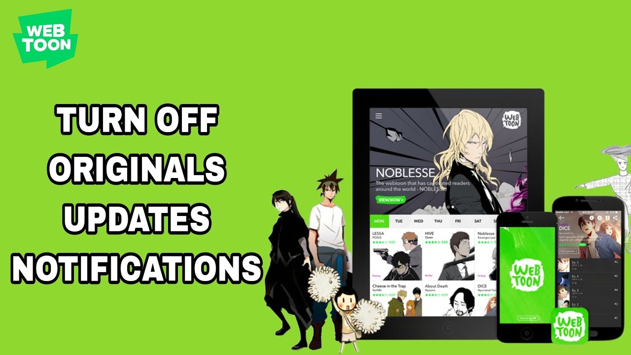 How To Turn Off Originals Updates Notifications On WebToon App